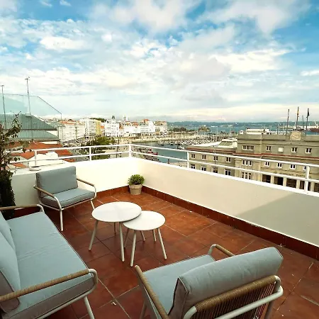 Apartment Atico Con Dos Terrazas E Increibles Vistas En Pleno Centro De A Coruna